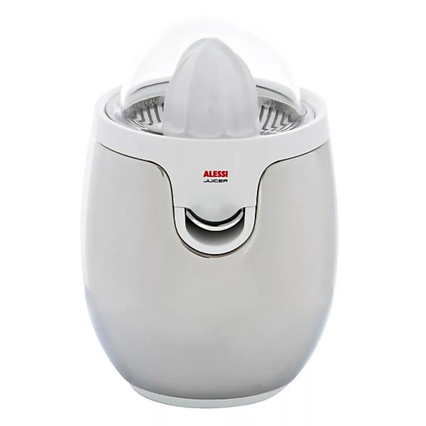 Alessi - SG63W Elektrische Zitruspresse - weiß, edelstahl/glänzend poliert/ günstig online kaufen