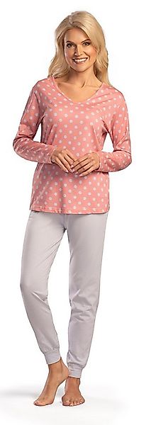 Consult-Tex Pyjama Damen Pyjama Schlafanzug Langarm (Spar-Set, 1 Stück) aus günstig online kaufen