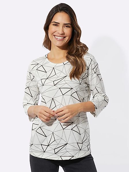 Classic Basics Rundhalsshirt "3/4-Arm-Shirt" 1 Stk. günstig online kaufen