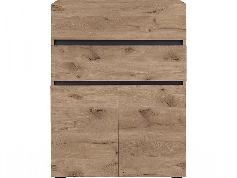 Home affaire Midischrank "Wisla", Höhe 98 cm, mit Türen & Schubkasten günstig online kaufen