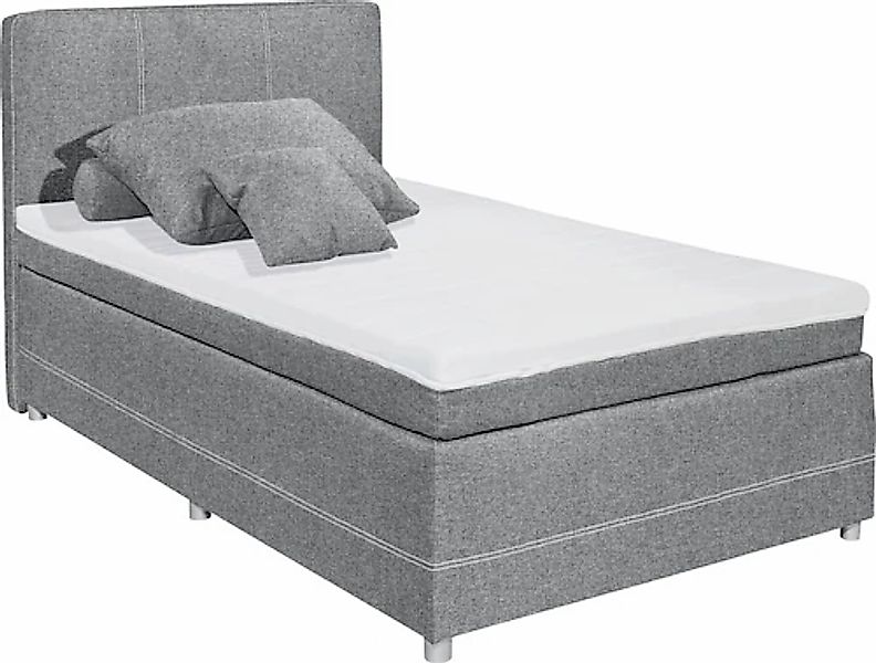 ED EXCITING DESIGN Boxspringbett »Luanda«, wahlweise mit Matratze und Toppe günstig online kaufen