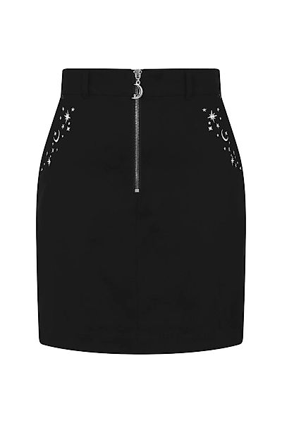 Hell Bunny Bleistiftrock Interstellar Skirt Bestickt günstig online kaufen