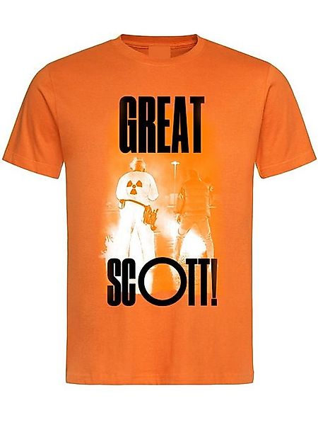 Back To The Future Great Herren T-Shirt orange günstig online kaufen