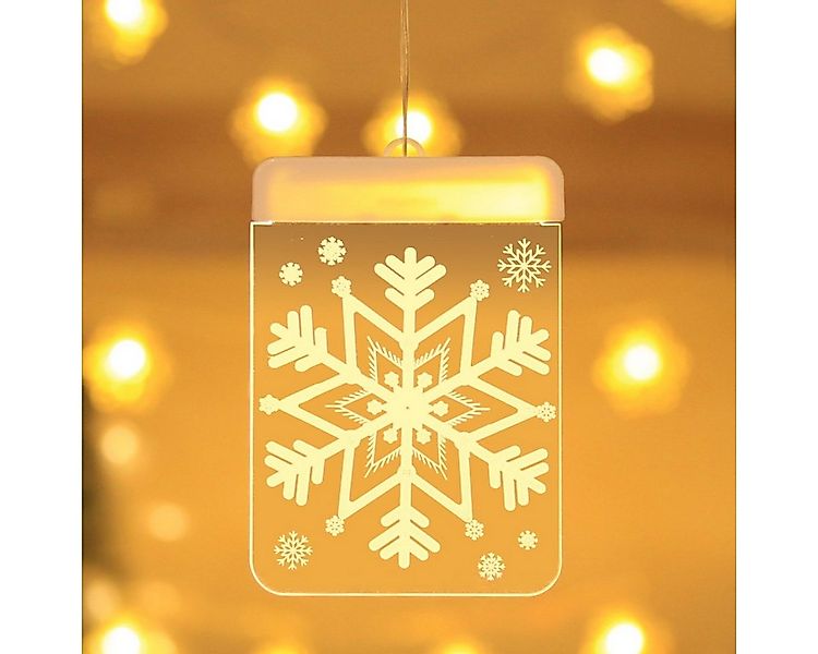 Rosnek Beleuchtetes Fensterbild 3D-Effekt, hängend, für Weihnachten Store G günstig online kaufen