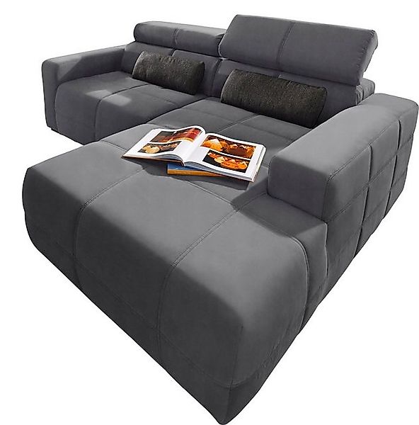 DOMO collection Ecksofa Brandon Sitzbelastung 140 kg, kleine Ausführung B/T günstig online kaufen