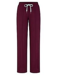 Straight Fit-Jersey-Hose Peter Hahn rot günstig online kaufen