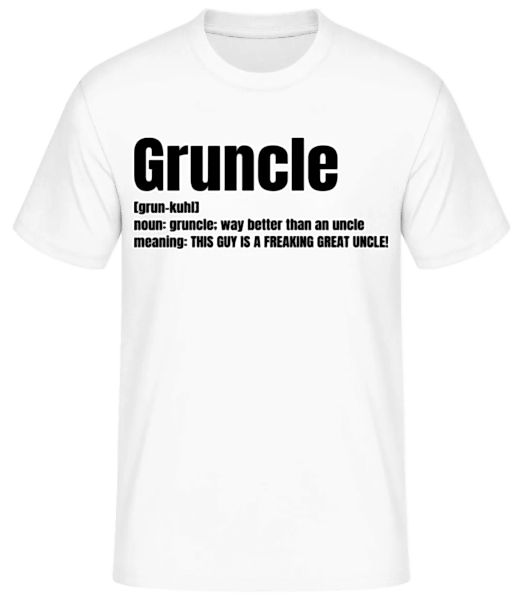 Gruncle · Männer Basic T-Shirt günstig online kaufen