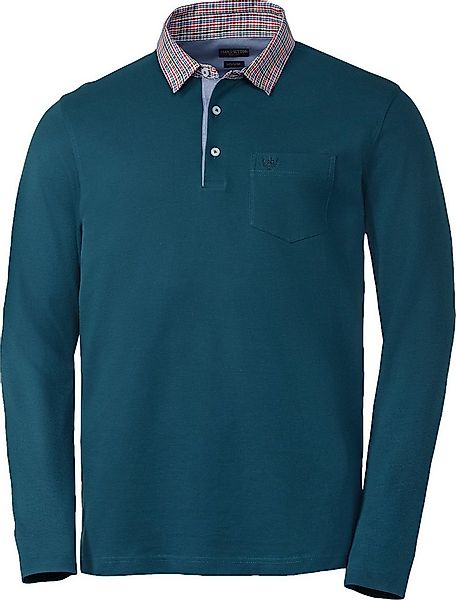 Franco Bettoni Langarm-Poloshirt Hohe Hautverträglichkeit durch 100% Baumwo günstig online kaufen