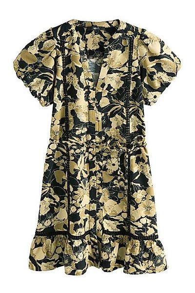 Next Minikleid Geknöpftes Minikleid mit Spitzeneinsatz günstig online kaufen