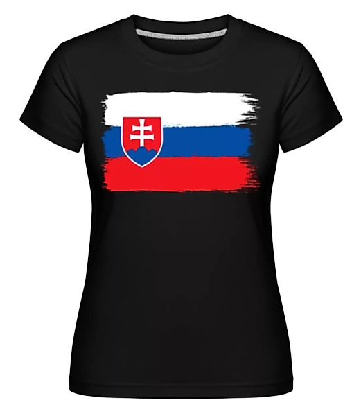 Länder Flagge Slowakei · Shirtinator Frauen T-Shirt günstig online kaufen