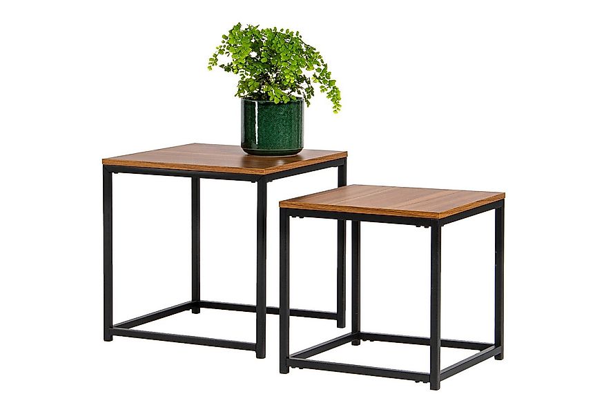 bremermann Satztisch 2er-Set, verschachtelbare Satztische, MDF-Platte (2-St günstig online kaufen