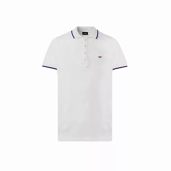 DIESEL Herren Poloshirt - T-Randy-New Hemd, kleines Logo Weiß M günstig online kaufen