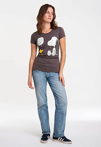 LOGOSHIRT T-Shirt "Snoopy - Peanuts", mit niedlichem Frontprint günstig online kaufen