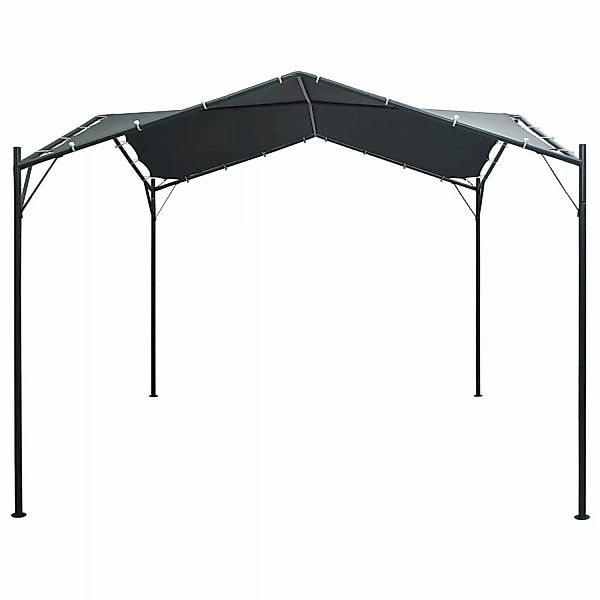 vidaXL Pavilion Partyzelt Überdachung 3x3 m Stahl Anthrazit Modell 1 günstig online kaufen