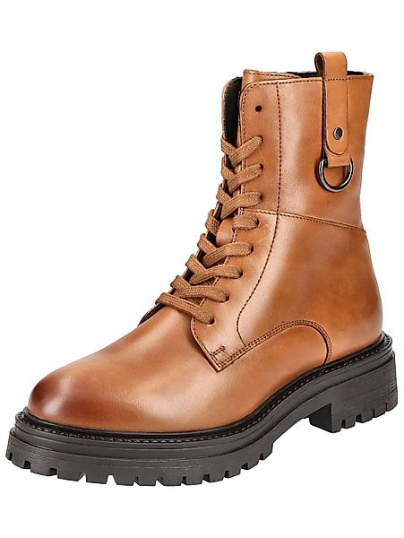 Geox Schnürstiefelette "Geox Stiefelette Leder" günstig online kaufen