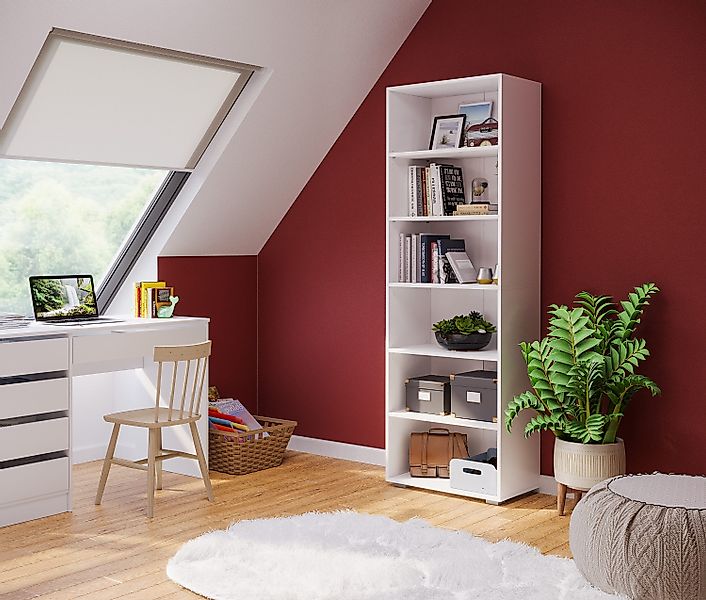 Bellamio Bücherregal Apol, Standregal, 6 Ablagefächer, günstig online kaufen