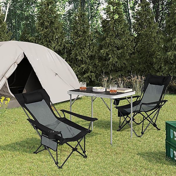 Woltu Campingstuhl, klappbar, verstellbare Rückenlehne, Ultraleicht günstig online kaufen