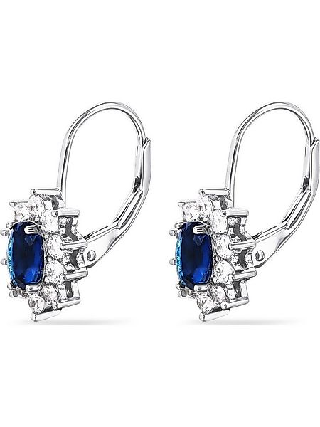 FAVS Paar Ohrhänger FAVS Damen-Ohrhänger 925er Silber 20 Zirkonia günstig online kaufen