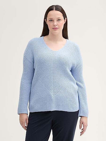 TOM TAILOR PLUS Strickpullover Pullover & Strickjacken Plus Size - Strickpu günstig online kaufen
