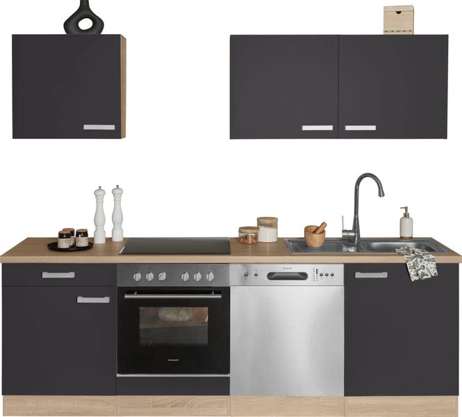 OPTIFIT Küchenzeile Leer Breite 240 cm, günstig online kaufen