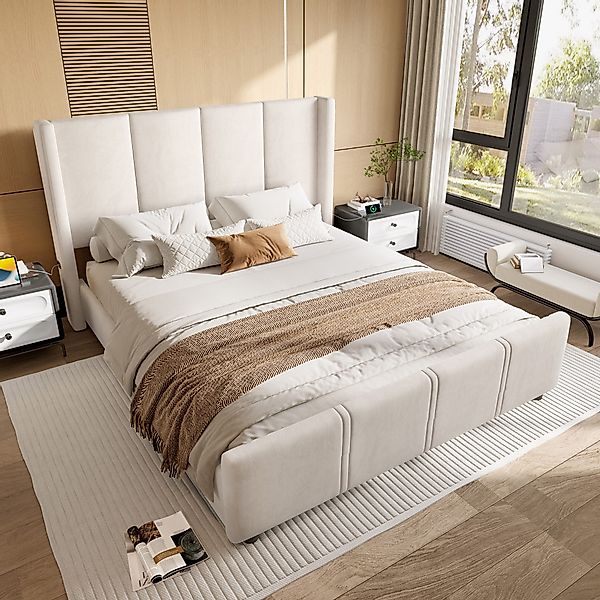 STILVORA Polsterbett 160x200 Funktionsbett mit USB-Anschluss,Jugendbett günstig online kaufen