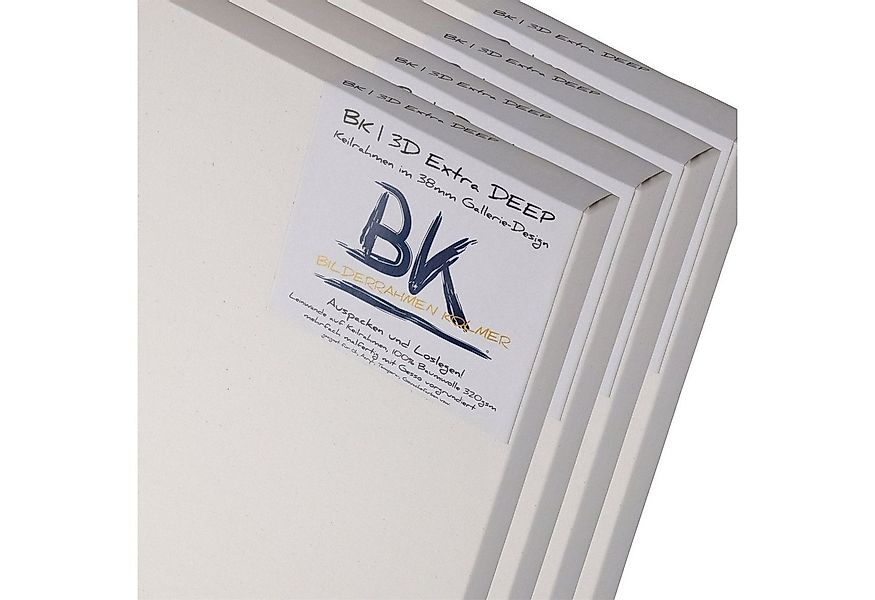 BK BILDERRAHMEN KOLMER Keilrahmen 4x BK DEEP EDGE KEILRAHMEN 60x120cm, Lein günstig online kaufen