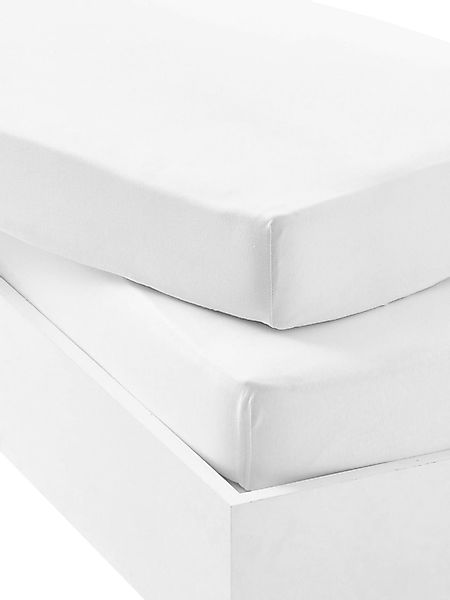 vertbaudet Spannbettlaken 2er-Pack Baby Spannbettlaken, Jersey günstig online kaufen