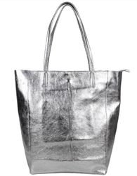 Sa-Lucca Schultertasche Damen echt Leder Shopper günstig online kaufen