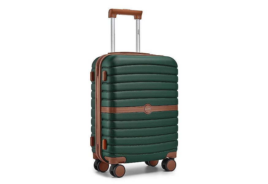 KONO Handgepäckkoffer Koffer Trolley ABS+PC Hartschalenkoffer mit TSA-Schlo günstig online kaufen