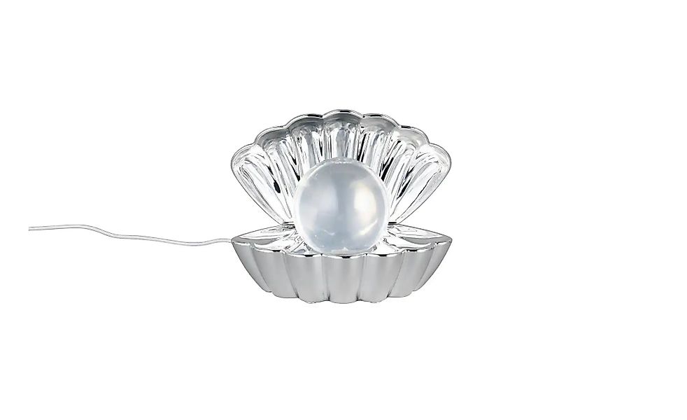 Tischleuchte   ¦ silber ¦ Maße (cm): B: 17 H: 12 T: 12.5 Lampen & Leuchten günstig online kaufen