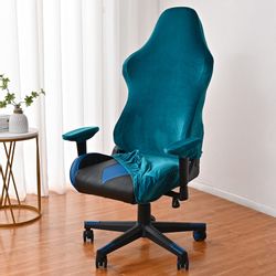 Jibenhome Bürostuhlhusse Stuhlbezug Samt Gaming Stuhl günstig online kaufen