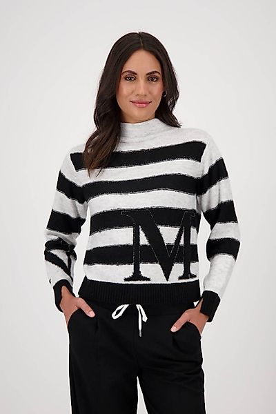 Monari Rundhalspullover 809123 Strasssteine als funkelnde günstig online kaufen