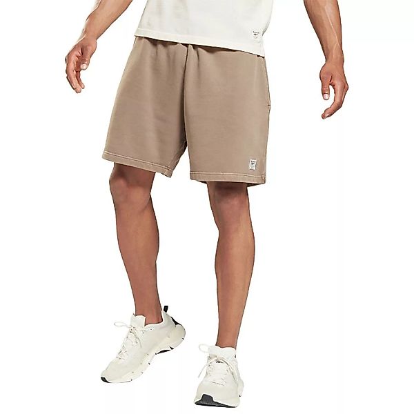 Reebok Les Mills Cotton Nat Dye Shorts Hosen XS Boulder Grey günstig online kaufen