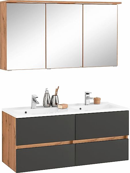 welltime Badmöbel-Set "Lucca" 2 Stk. tlg. günstig online kaufen