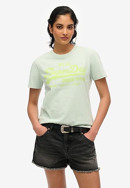 Superdry Kurzarmshirt "VL NEON SLIM TEE" günstig online kaufen