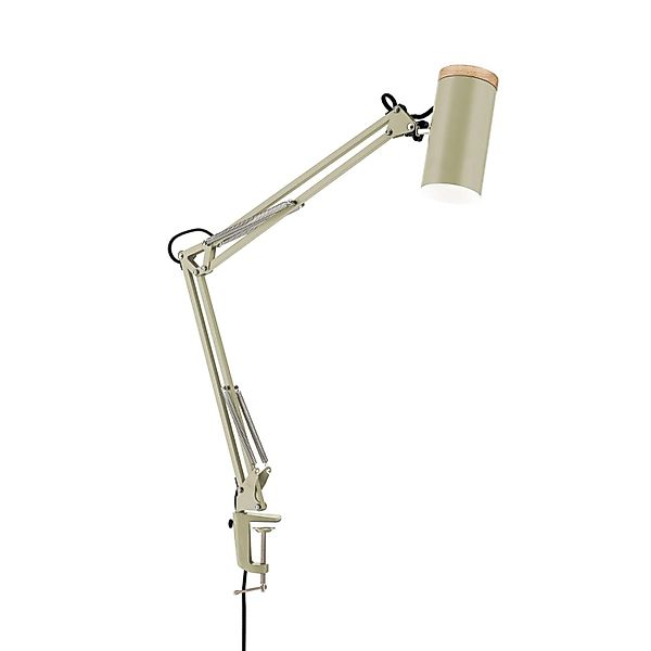 Orion Leuchten Klemmleuchte Gili  1 x E27 Grün günstig online kaufen