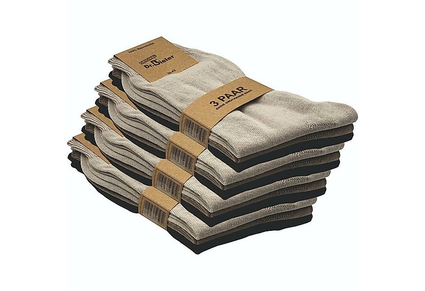 GAWILO Basicsocken für Herren aus 100% Baumwolle - ohne Gummi - ohne drücke günstig online kaufen