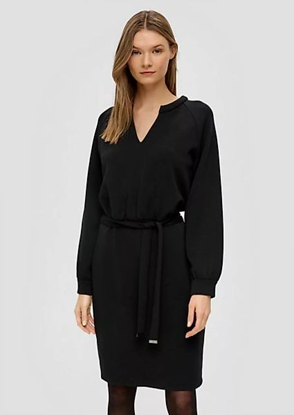 s.Oliver BLACK LABEL Minikleid Kleid mit Raglanärmlen günstig online kaufen