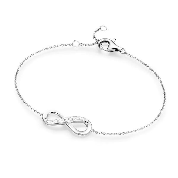 Smart Jewel Armband "Infinityzeichen als Mittelteil mit Zirkonia, Silber 92 günstig online kaufen