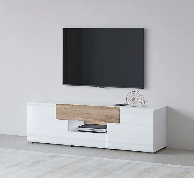 OTTO home Lowboard "Toledo,Breite 159cm, trendige TV-Schrank mit dekorative günstig online kaufen