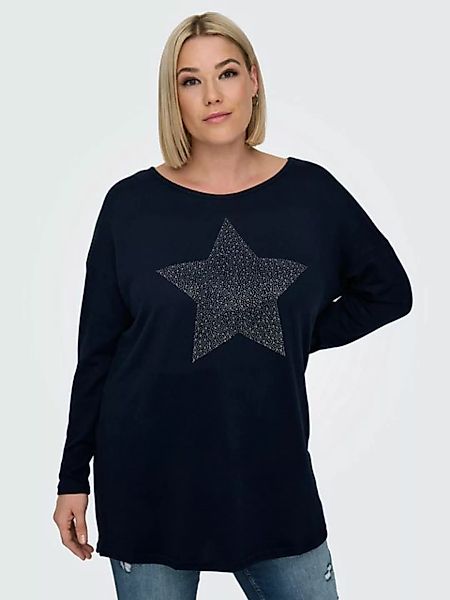 ONLY CARMAKOMA Langarmshirt CARMALBA LS LONG TOP JRS günstig online kaufen