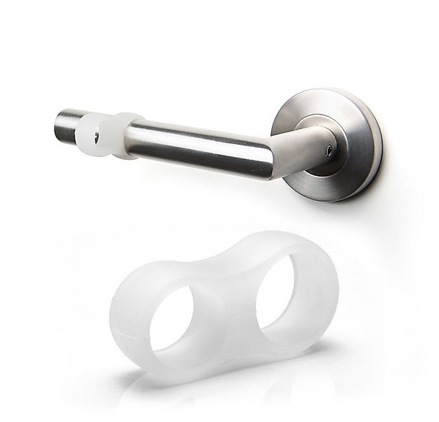 sossai® Wandtürstopper Transparenter Türklinkenpuffer TKP2 (10 St) günstig online kaufen