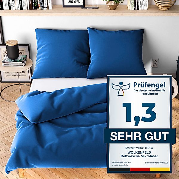 Wolkenfeld Bettwäsche "Allergiker Bettwäsche, unfassbar weich" 2 tlg. tlg. günstig online kaufen