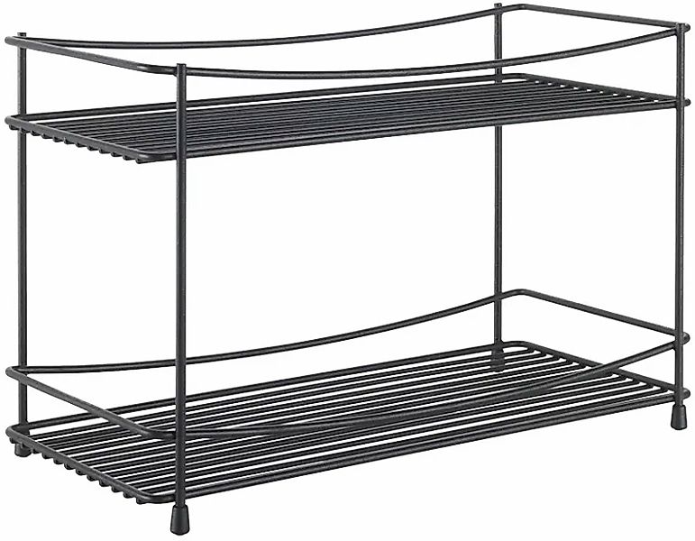 Metaltex Gewürzregal 1 Stk. tlg. in matt schwarz mit exclusiver TouchTherm günstig online kaufen