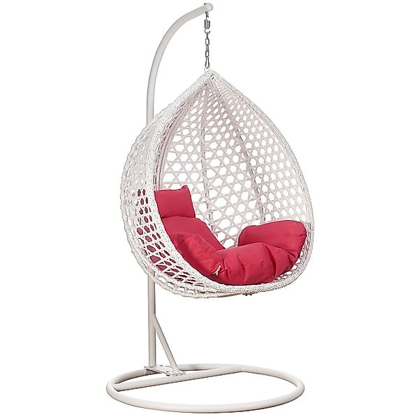 RAMROXX Hängesessel Luxus Style XXL Rattan günstig online kaufen