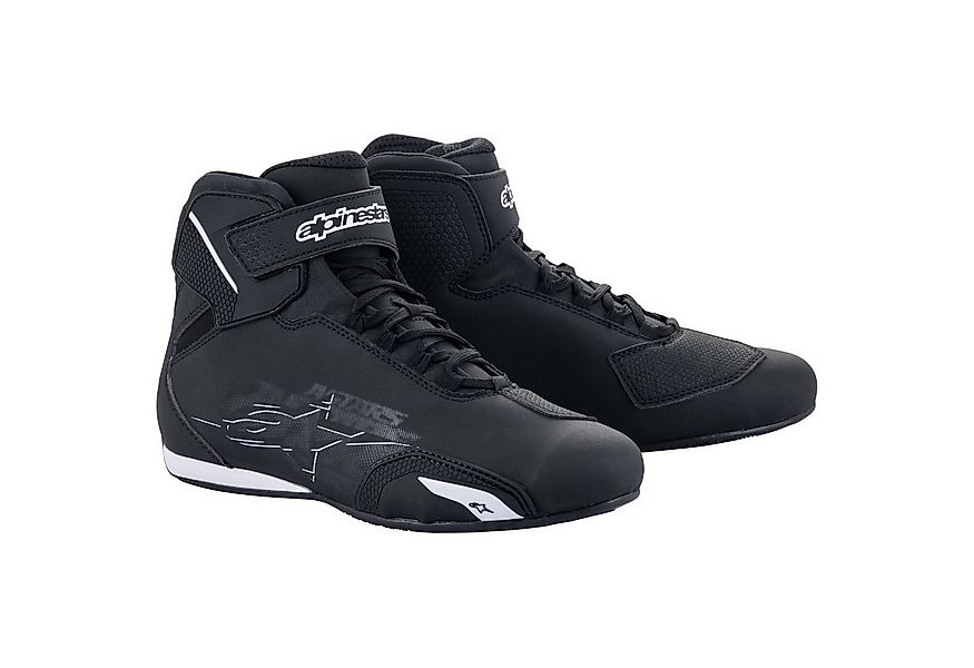 Alpinestars Alpinestars Sektor Motorradschuhe schwarz / weiß Motorradstiefe günstig online kaufen