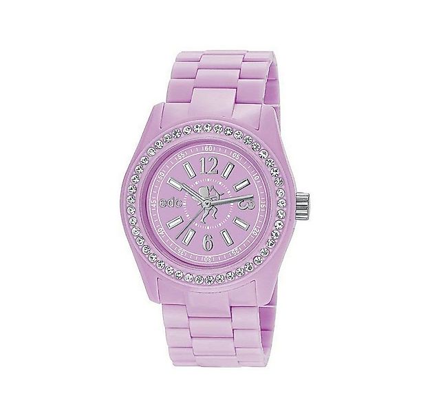 edc by Esprit Quarzuhr Disco Glam Frosty Purple with Stones, aus Kunststoff günstig online kaufen