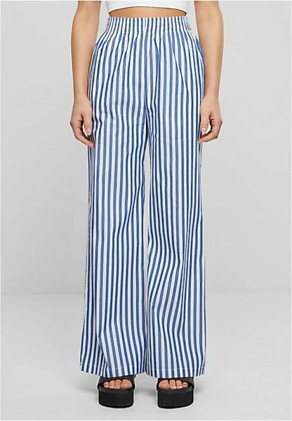 URBAN CLASSICS Stoffhose Ladies Striped Loose Pants günstig online kaufen