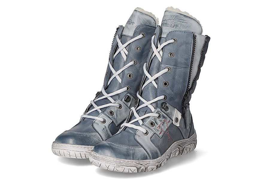 KRISBUT Krisbut - female - 3310-1 BSF - Glattleder - blau Winterstiefel günstig online kaufen