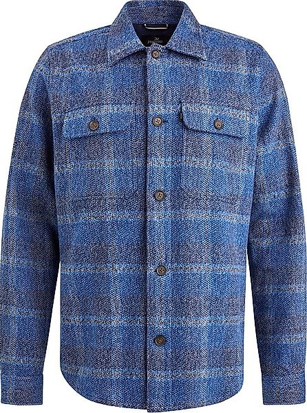 Vanguard Hemdjacke Brushed Karos Blau - Größe XL günstig online kaufen